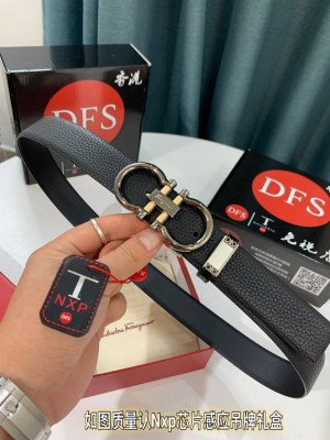 Streetwear Belt Ferragamo 319506 size:3.5cm