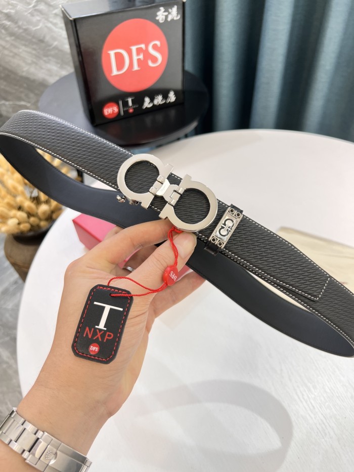 Streetwear Belt Ferragamo 319762 size:3.5cm