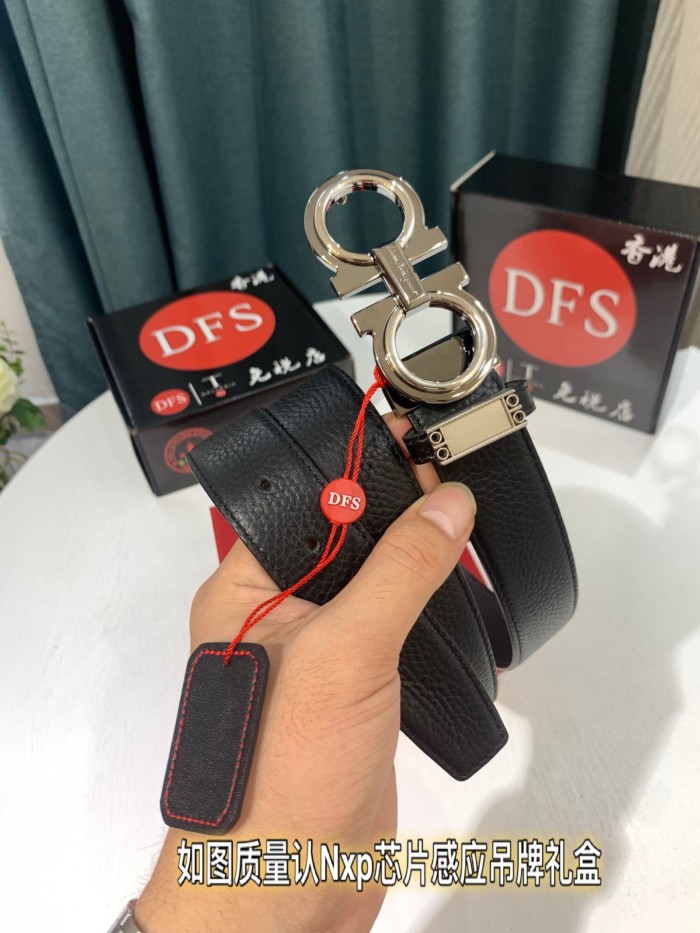 Streetwear Belt Ferragamo 319522 size:3.5cm