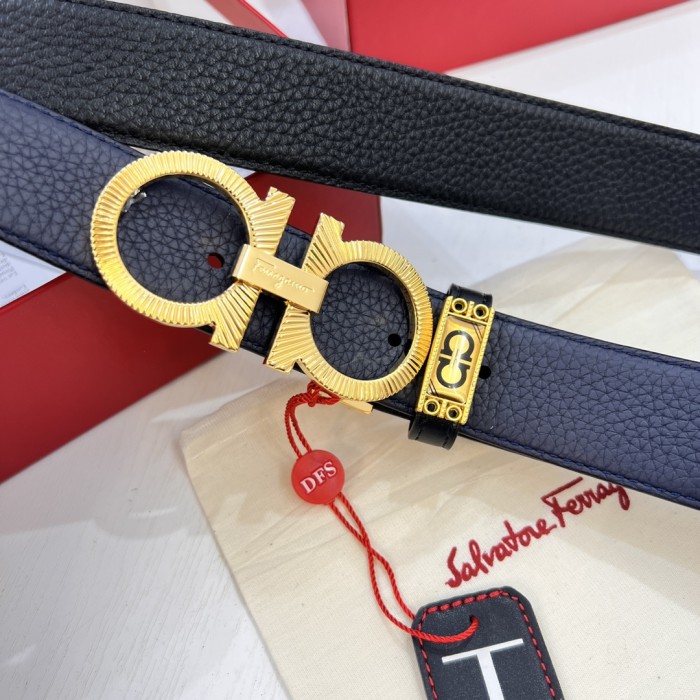 Streetwear Belt Ferragamo 319718 size:3.5cm