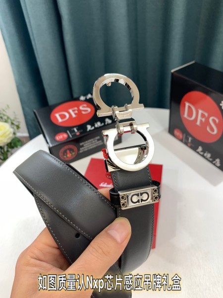 Streetwear Belt Ferragamo 319748 size:3.5cm