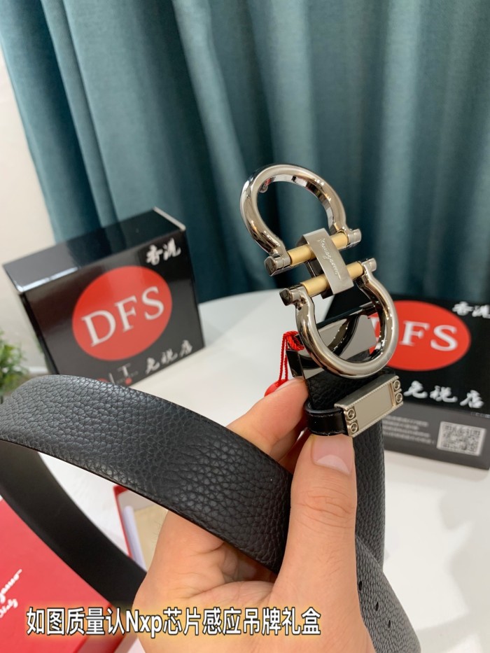 Streetwear Belt Ferragamo 319506 size:3.5cm