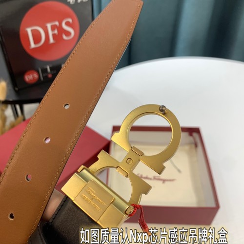 Streetwear Belt Ferragamo 319641 size:3.5cm