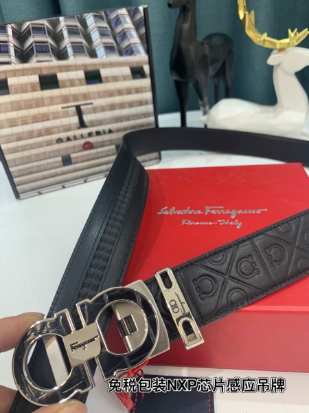 Streetwear Belt Ferragamo 319526 size:3.5cm