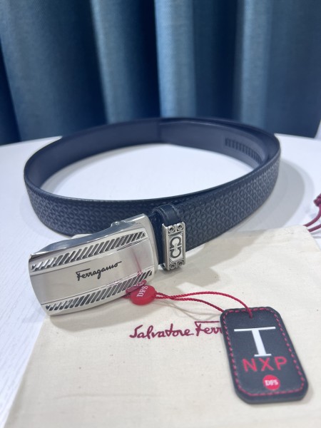 Streetwear Belt Ferragamo 319649 size:3.5cm