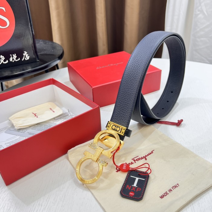 Streetwear Belt Ferragamo 319718 size:3.5cm