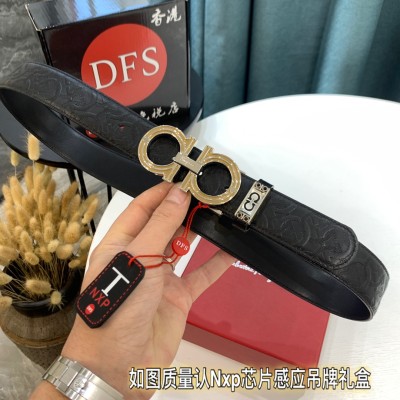 Streetwear Belt Ferragamo 319638  size:3.5cm