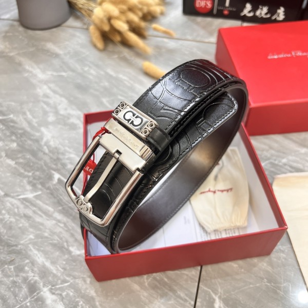 Streetwear Belt Ferragamo 319833 size:3.5cm