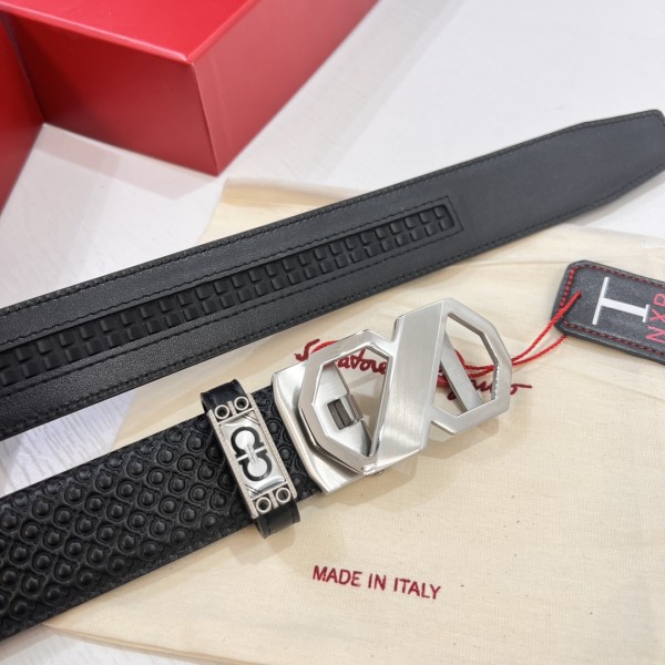 Streetwear Belt Ferragamo 319600 size:3.5cm