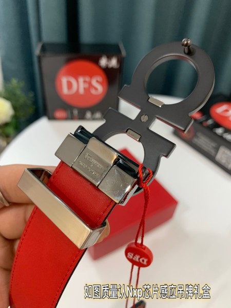 Streetwear Belt Ferragamo 319486 size:3.5cm