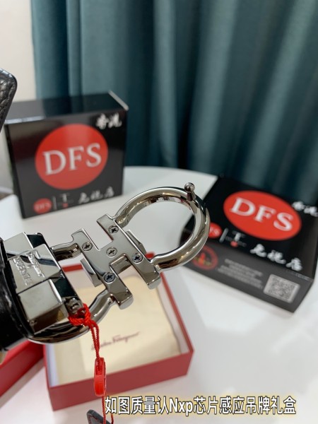 Streetwear Belt Ferragamo 319506 size:3.5cm