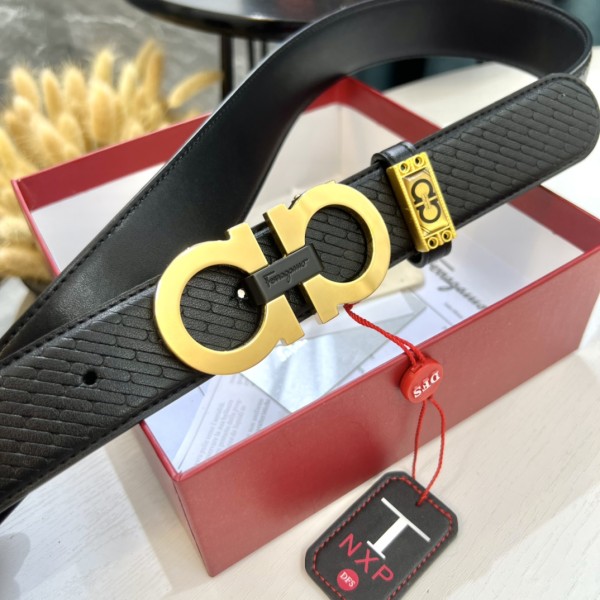 Streetwear Belt Ferragamo 319634 size:3.5cm