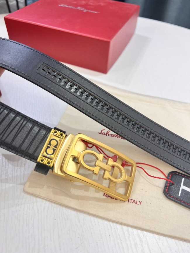 Streetwear Belt Ferragamo 319671 size:3.5cm