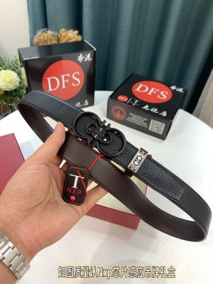 Streetwear Belt Ferragamo 319473 size:3.5cm