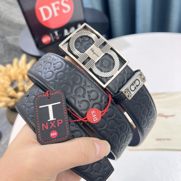 Streetwear Belt Ferragamo 319732 size:3.5cm