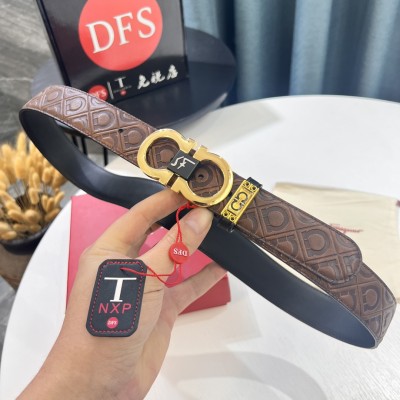 Streetwear Belt Ferragamo 319605 size:3.5cm