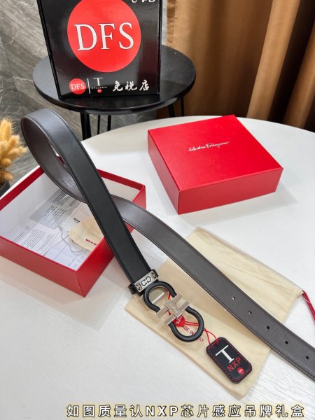 Streetwear Belt Ferragamo 319701 size:3.5cm