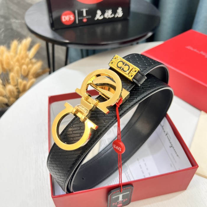 Streetwear Belt Ferragamo 319612 size:3.5cm