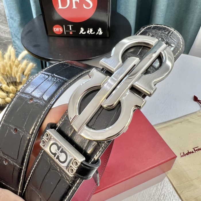 Streetwear Belt Ferragamo 319572 size:3.5cm