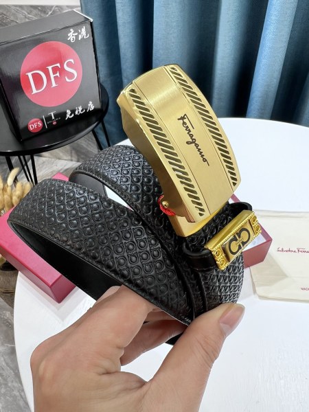 Streetwear Belt Ferragamo 319650 size:3.5cm