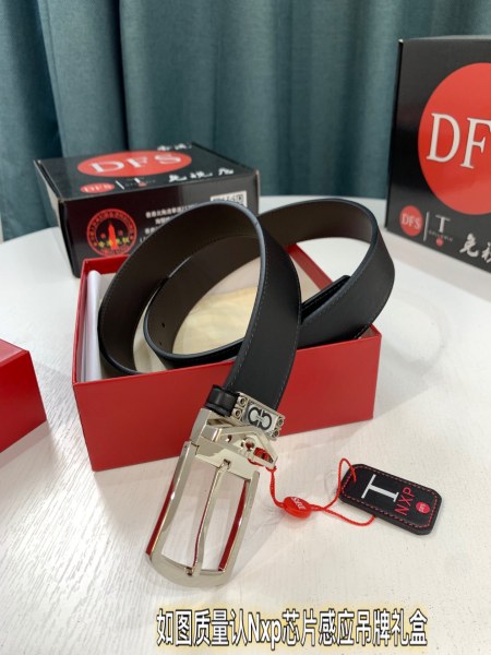 Streetwear Belt Ferragamo 319479 size:3.5cm