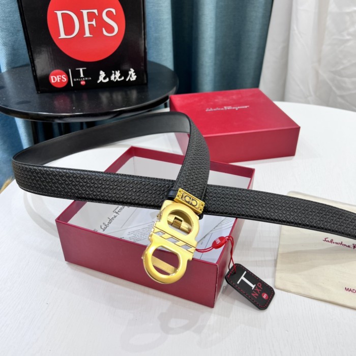 Streetwear Belt Ferragamo 319563 size:3.5cm