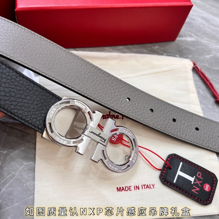 Streetwear Belt Ferragamo 319808 size:3.5cm