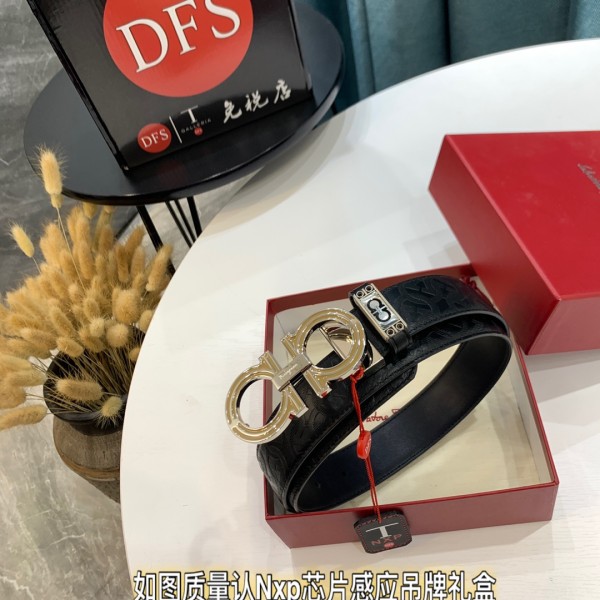 Streetwear Belt Ferragamo 319638  size:3.5cm