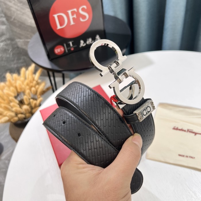 Streetwear Belt Ferragamo 319611 size:3.5cm