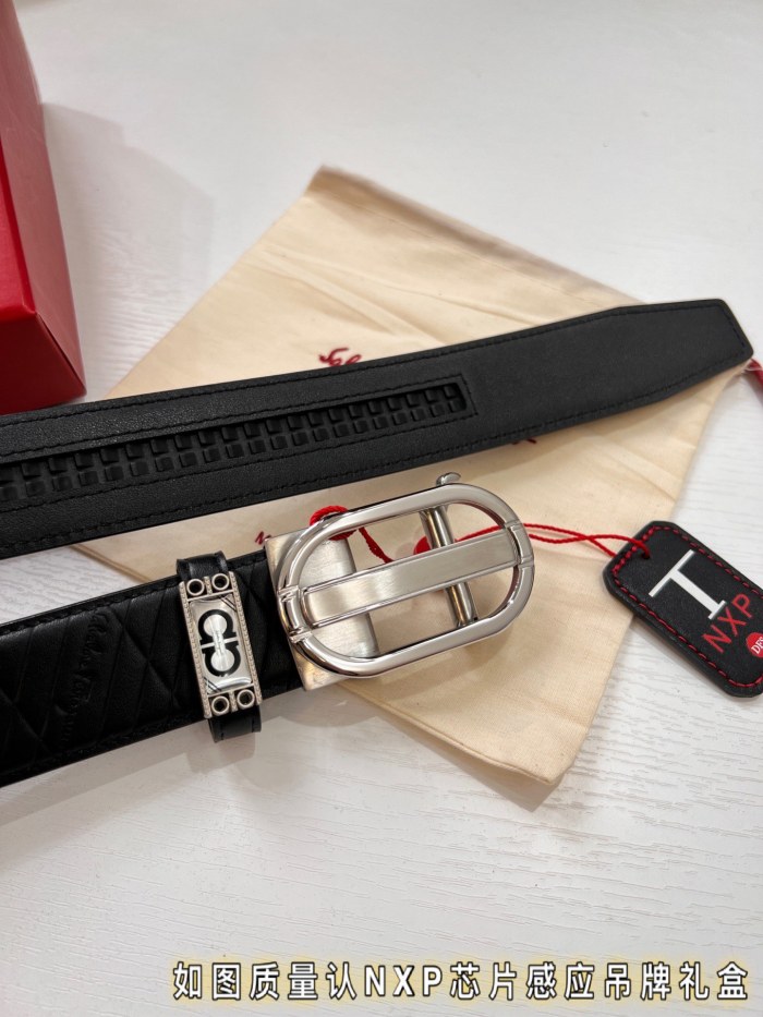 Streetwear Belt Ferragamo 319712  size:3.5cm