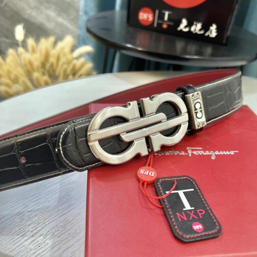 Streetwear Belt Ferragamo 319572 size:3.5cm
