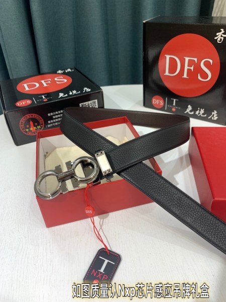 Streetwear Belt Ferragamo 319522 size:3.5cm