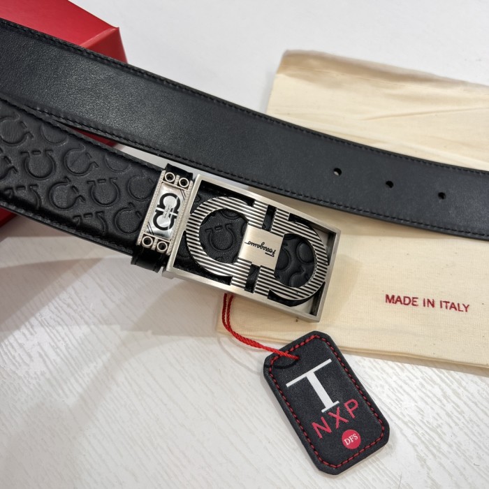 Streetwear Belt Ferragamo 319732 size:3.5cm