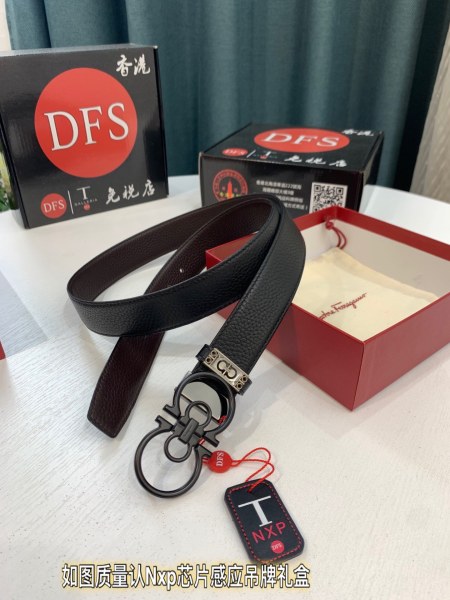 Streetwear Belt Ferragamo 319473 size:3.5cm