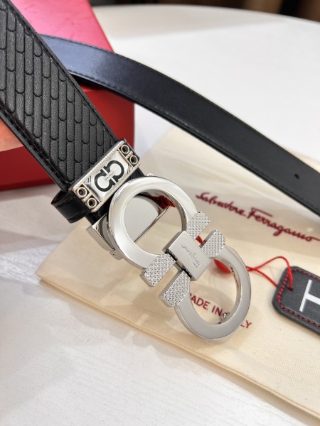 Streetwear Belt Ferragamo 319797 size:3.5cm