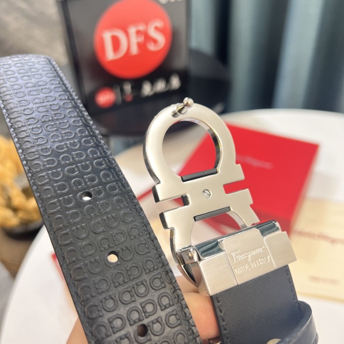 Streetwear Belt Ferragamo 319606 size:3.5cm