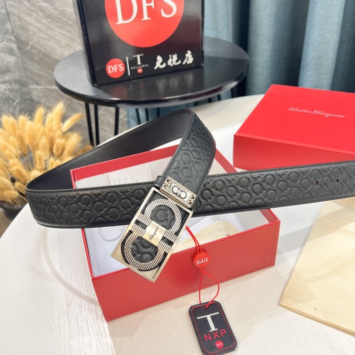 Streetwear Belt Ferragamo 319732 size:3.5cm