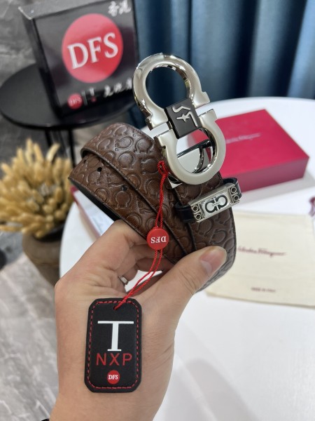 Streetwear Belt Ferragamo 319550 size:3.5cm