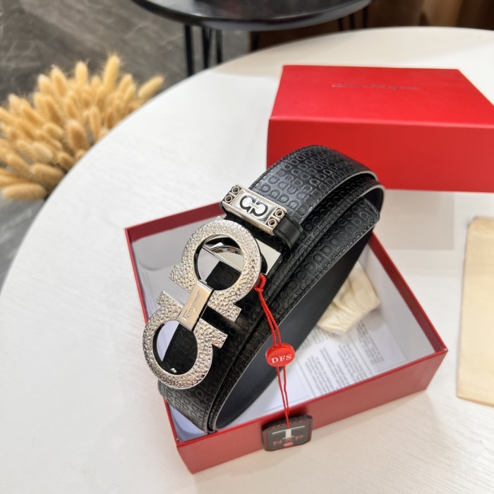 Streetwear Belt Ferragamo 319661 size:3.5cm