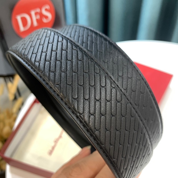 Streetwear Belt Ferragamo 319457 size:3.5cm