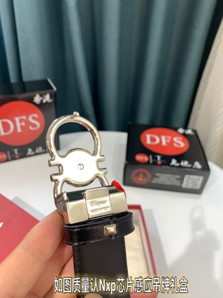 Streetwear Belt Ferragamo 319497 size:3.5cm