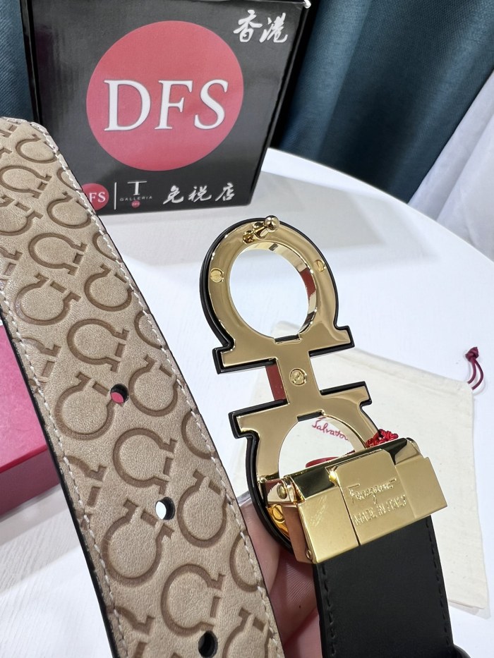 Streetwear Belt Ferragamo 319558 size:3.5cm