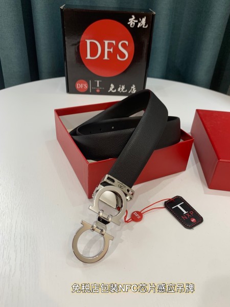 Streetwear Belt Ferragamo 319453 size:3.5cm