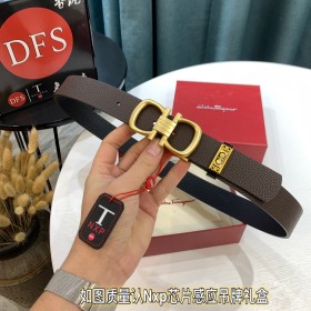 Streetwear Belt Ferragamo 319680 size:3.5cm
