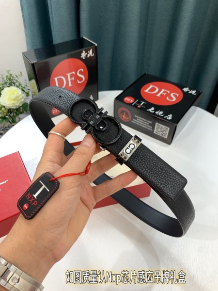 Streetwear Belt Ferragamo 319517 size:3.5cm