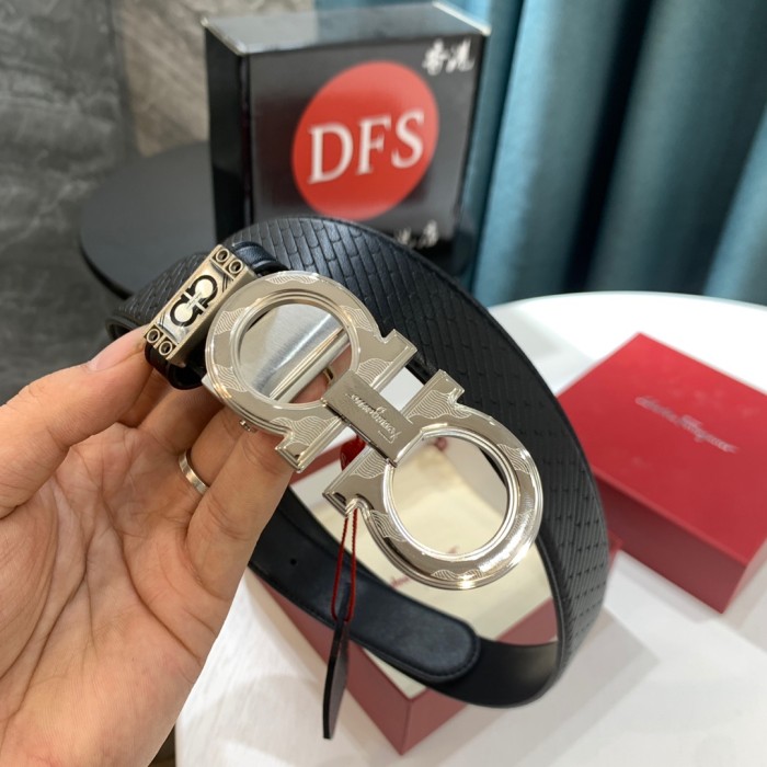 Streetwear Belt Ferragamo 319456 size:3.5cm