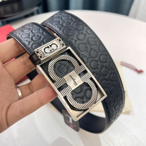 Streetwear Belt Ferragamo 319732 size:3.5cm