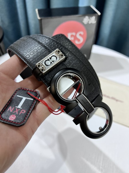 Streetwear Belt Ferragamo 319559 size:3.5cm