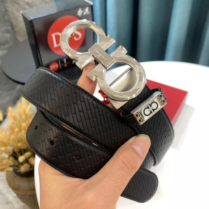 Streetwear Belt Ferragamo 319456 size:3.5cm