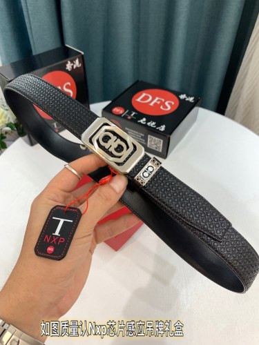 Streetwear Belt Ferragamo 319460 size:3.5cm